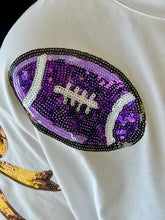 Load image into Gallery viewer, Game Day Bowiful Sequin Top