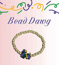 Load image into Gallery viewer, Blissful Beads Mardi Gras Bracelets