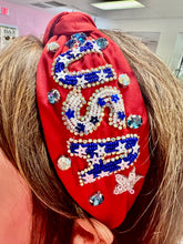 Load image into Gallery viewer, Patriotic USA Headband