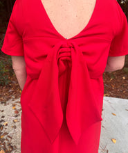 Load image into Gallery viewer, Urania Bow Shift Dress