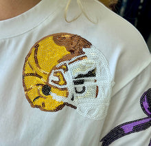 Load image into Gallery viewer, Game Day Bowiful Sequin Top