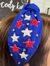 Load image into Gallery viewer, Patriotic Star Headband