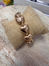 Load image into Gallery viewer, Puffy Heart Stretch Bracelet