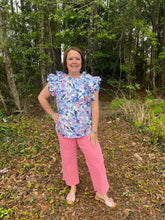 Load image into Gallery viewer, Judy Blue- Tummy Control Garment Dyed Wide Crop Denim