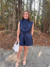 Load image into Gallery viewer, Cowl Neck Sleeveless Romper