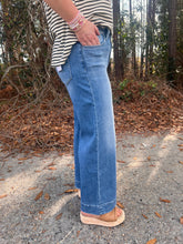 Load image into Gallery viewer, Flying Monkey High Rise Crop Wide with Trouser Hem