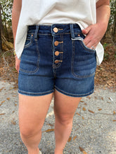 Load image into Gallery viewer, Risen High Rise-Patch Pocket Shorts