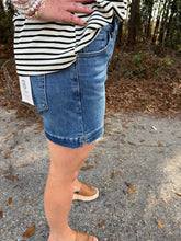 Load image into Gallery viewer, Risen High Rise Side Slit Basic Shorts