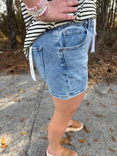 Load image into Gallery viewer, Risen Easy Band Slouchy Front Tie Detail Shorts