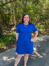 Load image into Gallery viewer, Textured Dress with Pockets  G11499