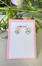 Load image into Gallery viewer, Easter Bunny Stud Earrings