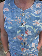 Load image into Gallery viewer, Botanical Print High Waisted Short and Top Set