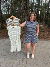 Load image into Gallery viewer, Stripe Knit Romper