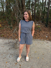 Load image into Gallery viewer, Stripe Knit Romper