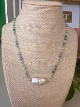 Load image into Gallery viewer, CK Designs Luxe Freshwater Pearl and Beaded Chain