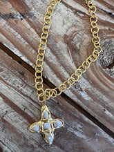 Load image into Gallery viewer, CK Designs Luxe Stone Cross