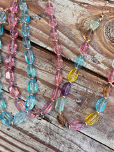 Load image into Gallery viewer, Crystal Rectangle Beaded Necklaces