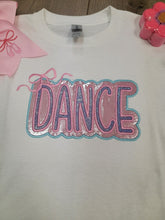 Load image into Gallery viewer, Avery's Accents Dance tee with Bow