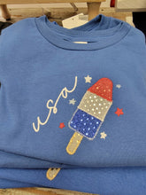 Load image into Gallery viewer, Avery's Accents Bomb Pop USA Top
