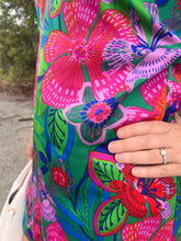 Load image into Gallery viewer, Floral Halter Mini Dress