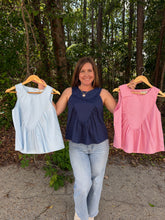 Load image into Gallery viewer, Sleeveless Ruffle Detail Top