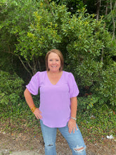Load image into Gallery viewer, Doorbuster- Airflow Puff Sleeve Top