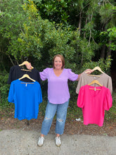 Load image into Gallery viewer, Doorbuster- Airflow Puff Sleeve Top