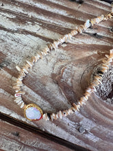 Load image into Gallery viewer, CK Designs Luxe Bohemian Beaded Necklace with Freshwater Pearl Stone