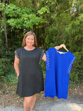 Load image into Gallery viewer, K8726 Jacquard Pearl Dress