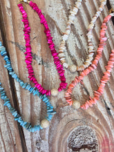 Load image into Gallery viewer, CK Designs Luxe Bohemian Beaded Necklace with Rhinestone Ball