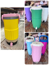 Load image into Gallery viewer, Blissful Beads Slim Can Holder With Straw Lid