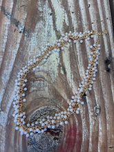 Load image into Gallery viewer, CK Designs Luxe Pearl Dangle Rosary Style Necklace