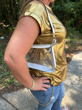 Load image into Gallery viewer, Clear Satchel Bag