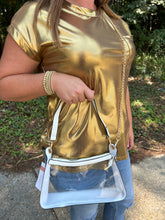 Load image into Gallery viewer, Clear Satchel Bag