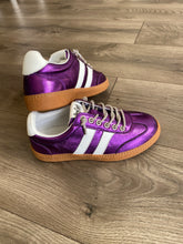Load image into Gallery viewer, Hey Girls by Corky's- Heads Up Metallic Sneaker