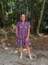Load image into Gallery viewer, Licensed LSU Toile Dress