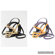 Load image into Gallery viewer, Gameday Football Helmet Shaped Clear Crossbody Bag