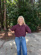 Load image into Gallery viewer, Collared Knit Top