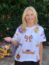 Load image into Gallery viewer, Game Day Bowiful Sequin Top
