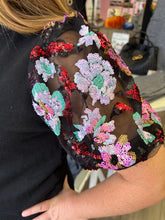 Load image into Gallery viewer, Mix of Textures on Sleeve Knit Top