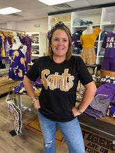 Load image into Gallery viewer, Saints Glitter Tee