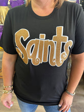 Load image into Gallery viewer, Saints Glitter Tee