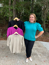 Load image into Gallery viewer, SY7432 Short Sleeve Sweater Top