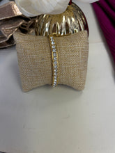Load image into Gallery viewer, CK Designs 18K Gold Plated Rhinestone Cuff