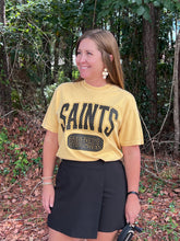 Load image into Gallery viewer, Saints Black and Gold Tee