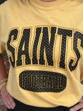 Load image into Gallery viewer, Saints Black and Gold Tee