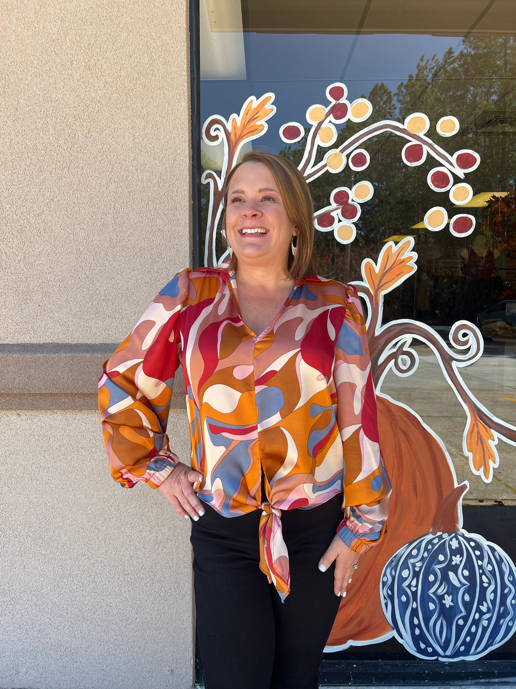 Adrienne Sutton- Fall Frenzy Top