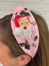 Load image into Gallery viewer, Christmas Santa Beaded Headband