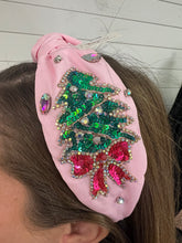 Load image into Gallery viewer, Christmas Tree and Ribbon Headband