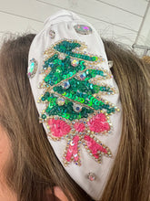 Load image into Gallery viewer, Christmas Tree and Ribbon Headband
